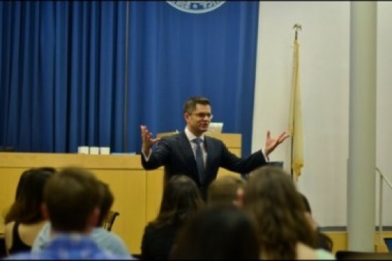 Vuk Jeremic Delivers Two Lectures at Princeton University
