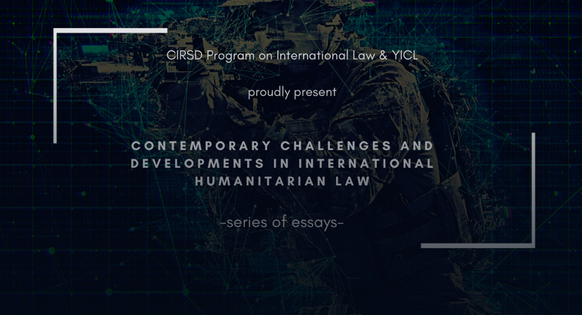 CIRSD Program on International Law announces collaboration with YICL