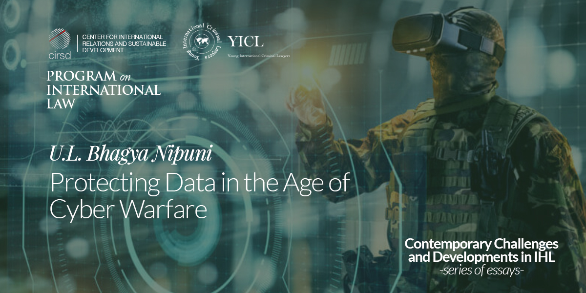 Protecting Data in the Age of Cyber Warfare