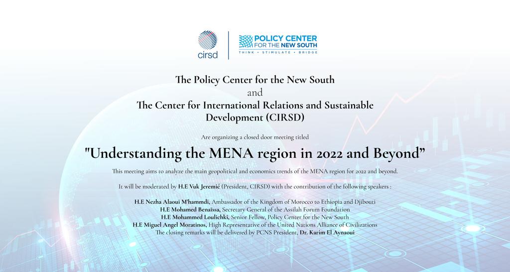CIRSD and PCNS co-organize an event about the MENA region